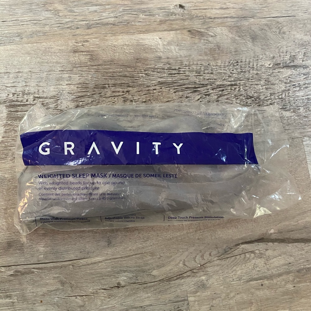 Brand new gravity sleep mask